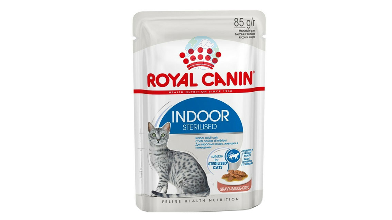 پوچ گربه ژلی 85گرمی Royal canin indoor sterilised